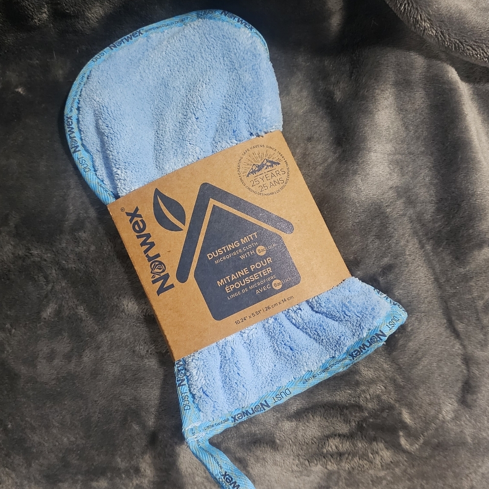 NORWEX - Dusting Mitt ~ Blue